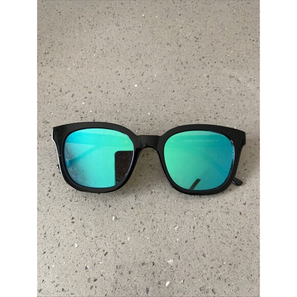 SOJOS Sunglasses Black 52 22 142 Retro SJ2050 C13 9014 52-22-14 mirrored lenses - Picture 1 of 7